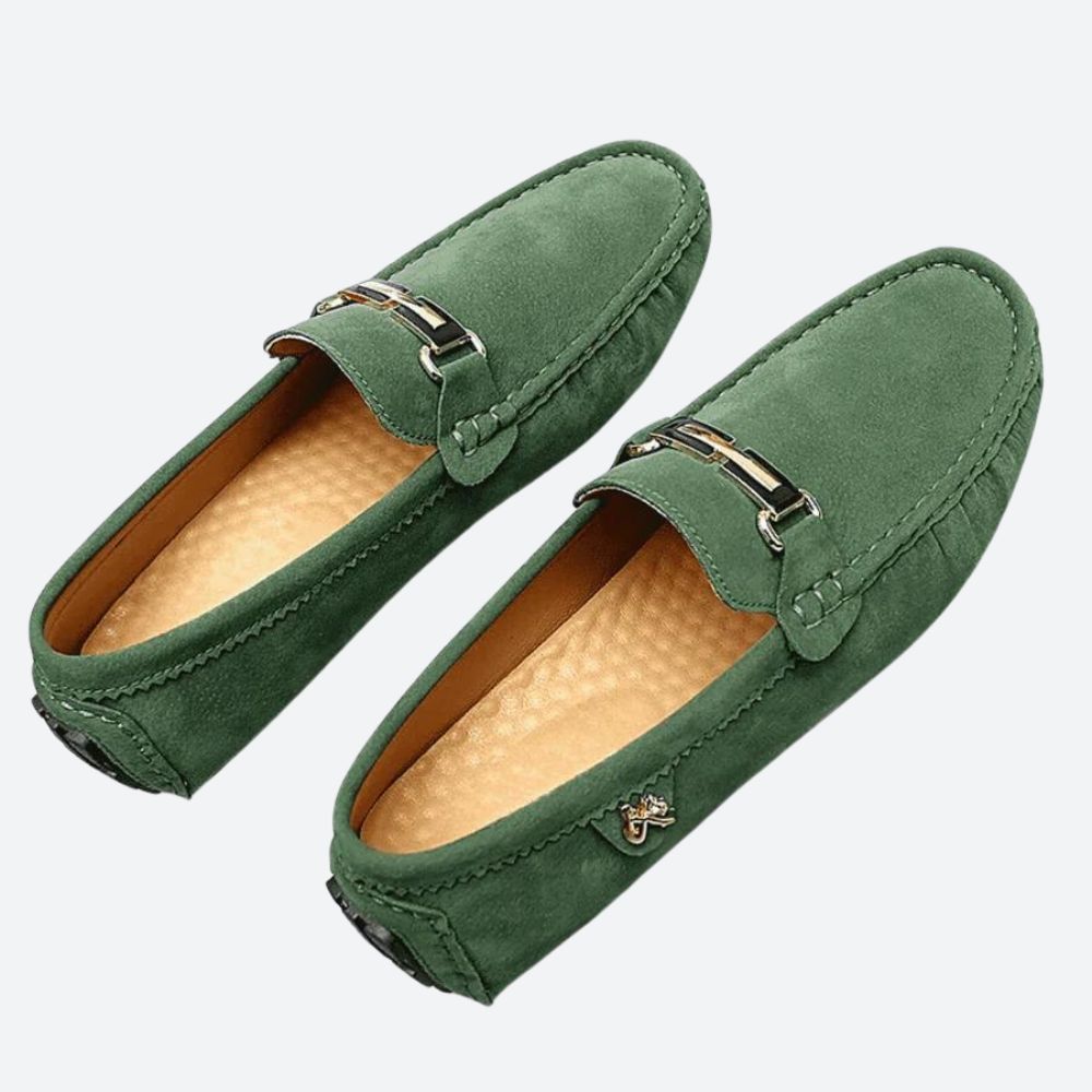 Formentera ruskindsloafers