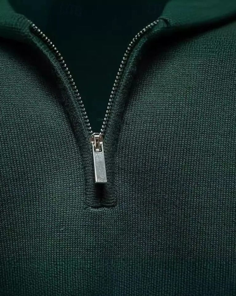 Frederik™ | T-shirt med lynlås
