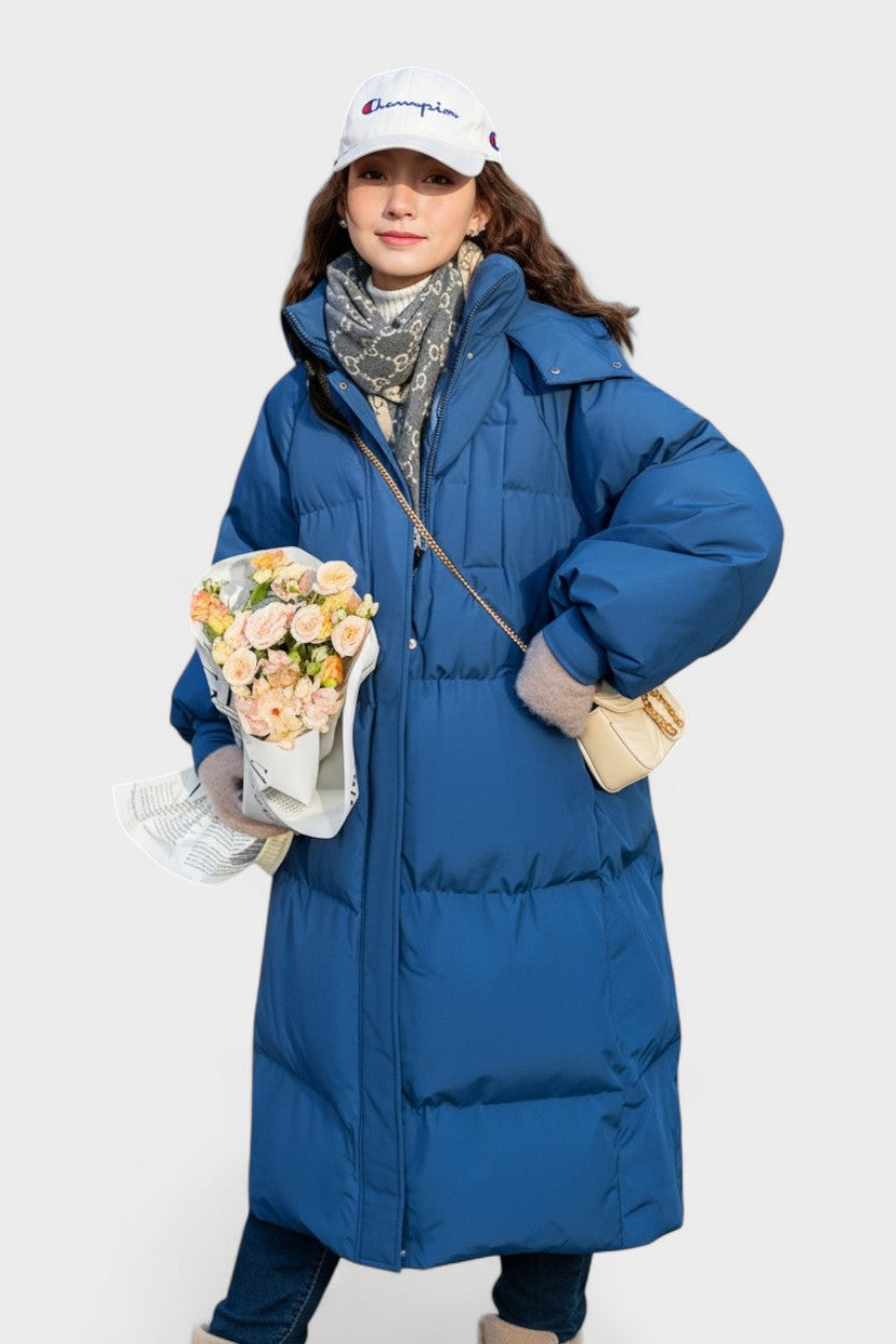 Gabriela™ | Pelsjakke med hätte 