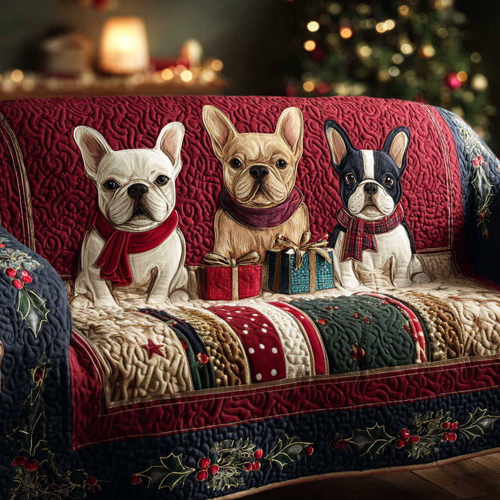 Zita - Polstret sofa betræk Bulldog Fransk