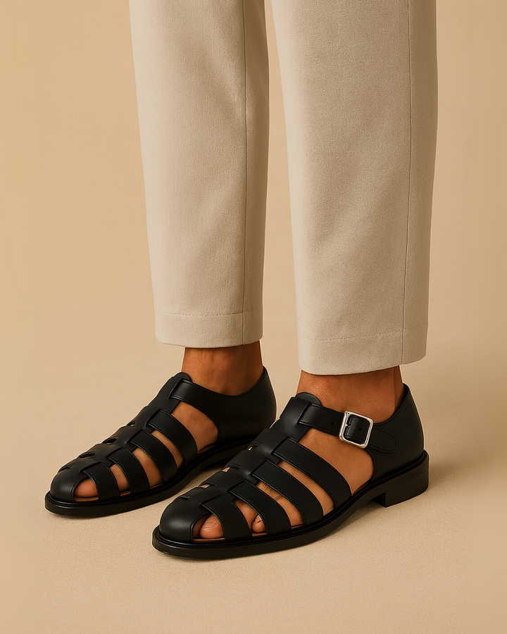 Grazio™ | Lukket Sandal med Rem