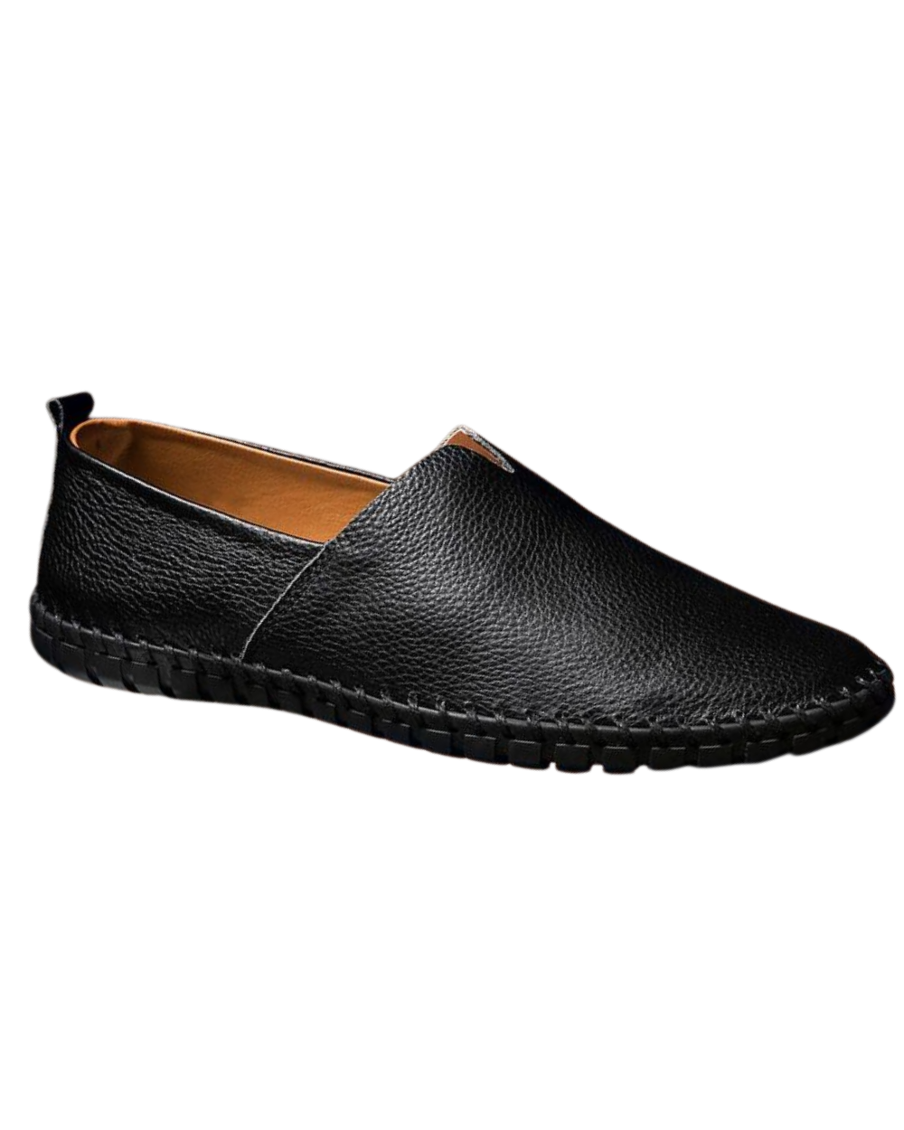 Håndlavede læderloafers