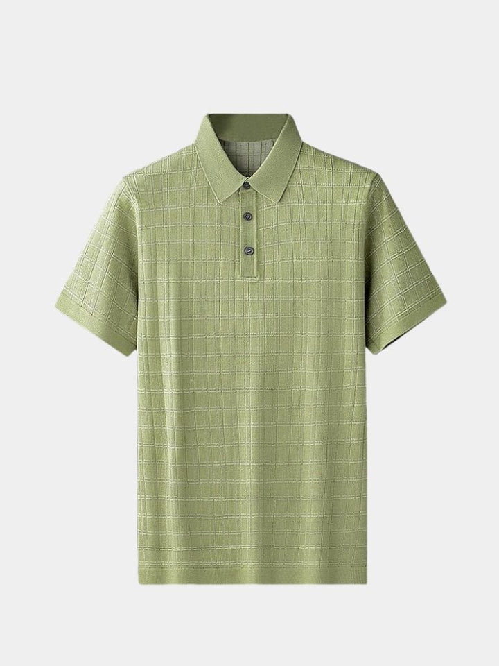 Holger™ | Klassisk Sort Strikpolo