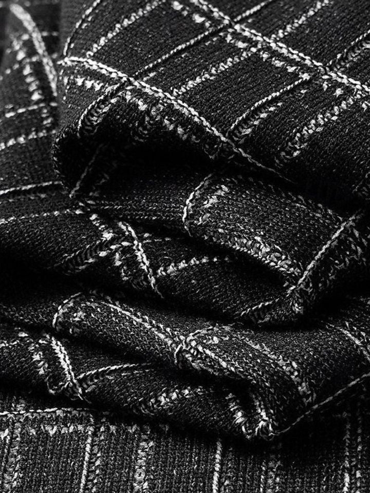 Holger™ | Klassisk Sort Strikpolo