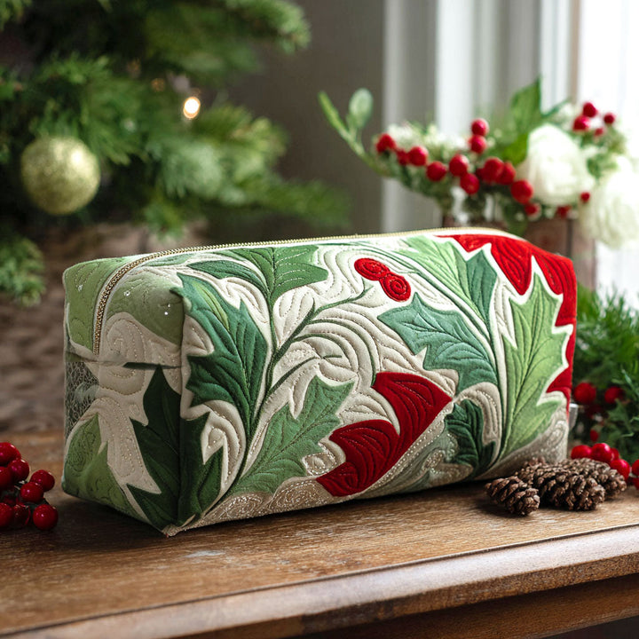 Makeuptaske Julegrønt