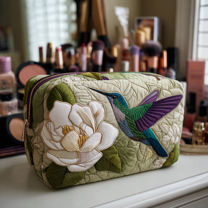 Makeuptaske Kolibri og Magnolia
