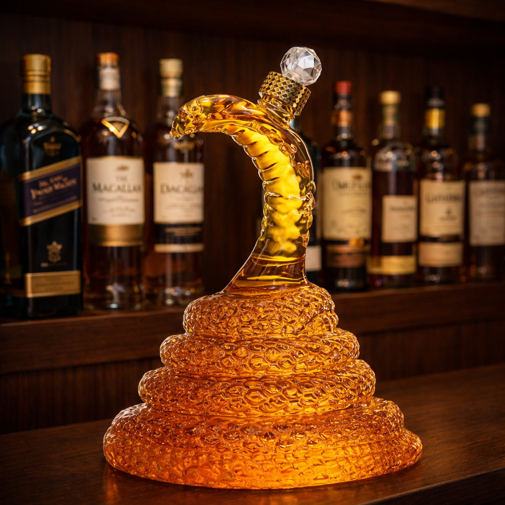 Whiskykarafel - Cobra Udgave