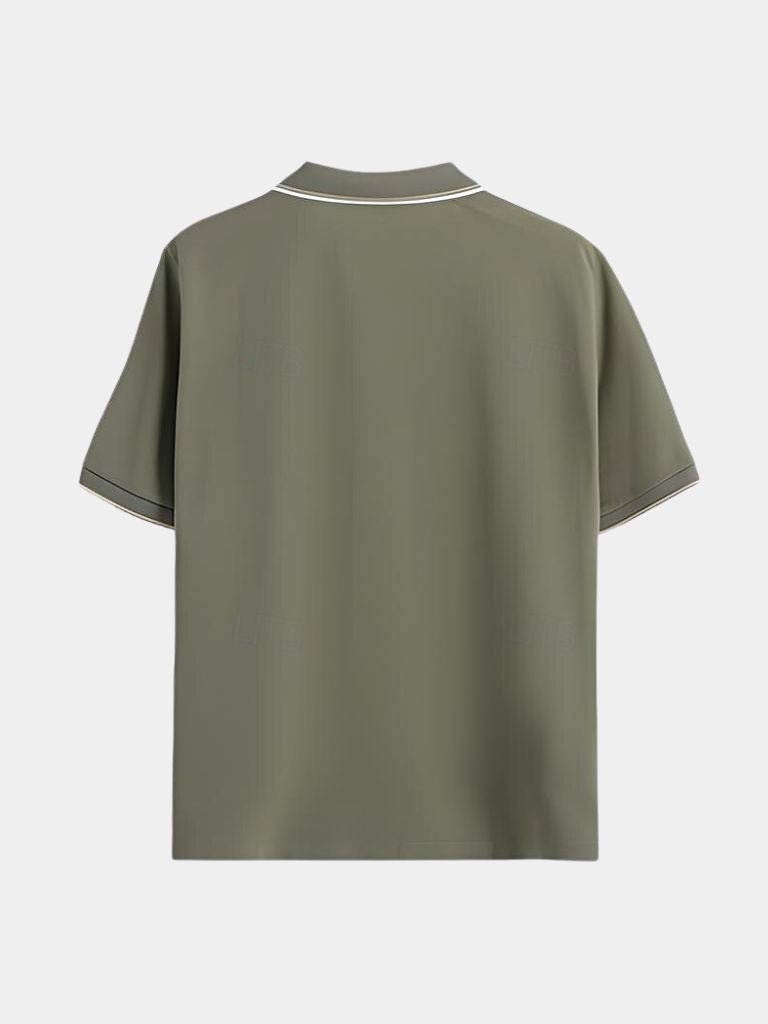 Jesper™ | Noir V-hals Polo