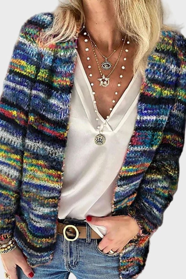 Johanne | Flerfarvet vest