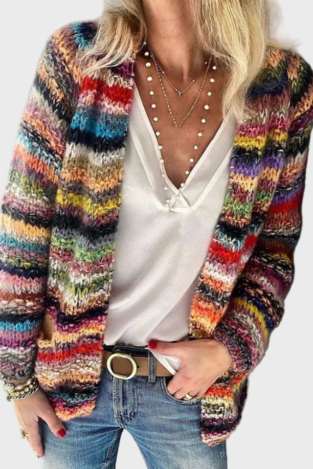 Johanne | Flerfarvet vest