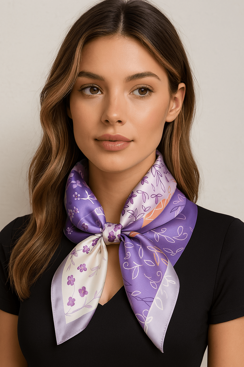 Johanne | Silkesjal Violetta