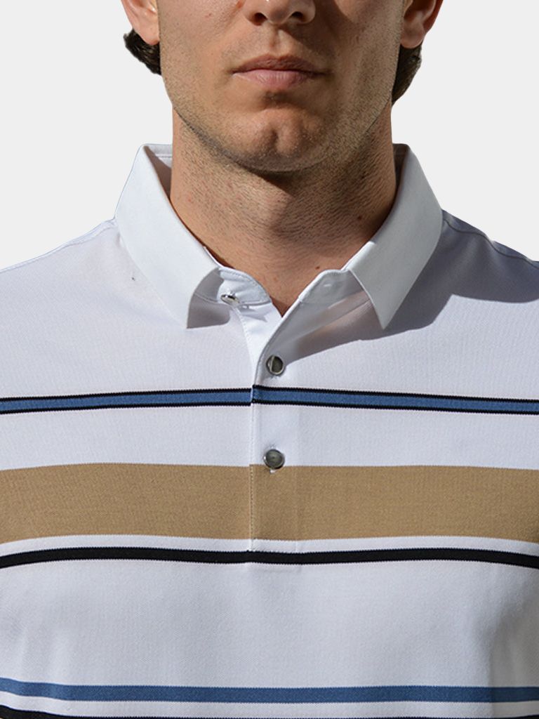 Kasper™ | Solnedgang Stribet Polo