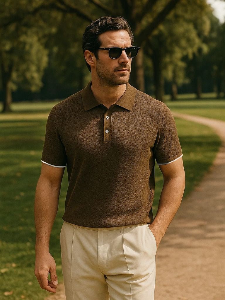 Keld™ | Tricot Brownston Polo