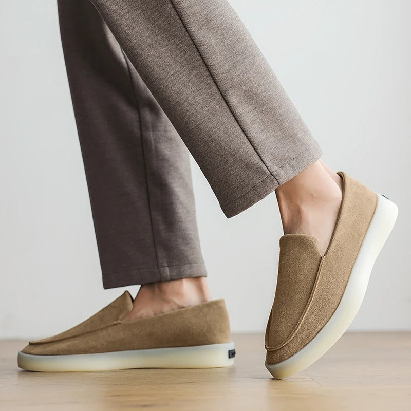 Klassiske Suede Business Loafers