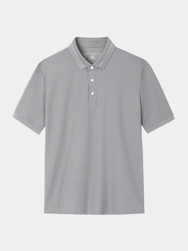 Klaus™ | Grå stålpolo