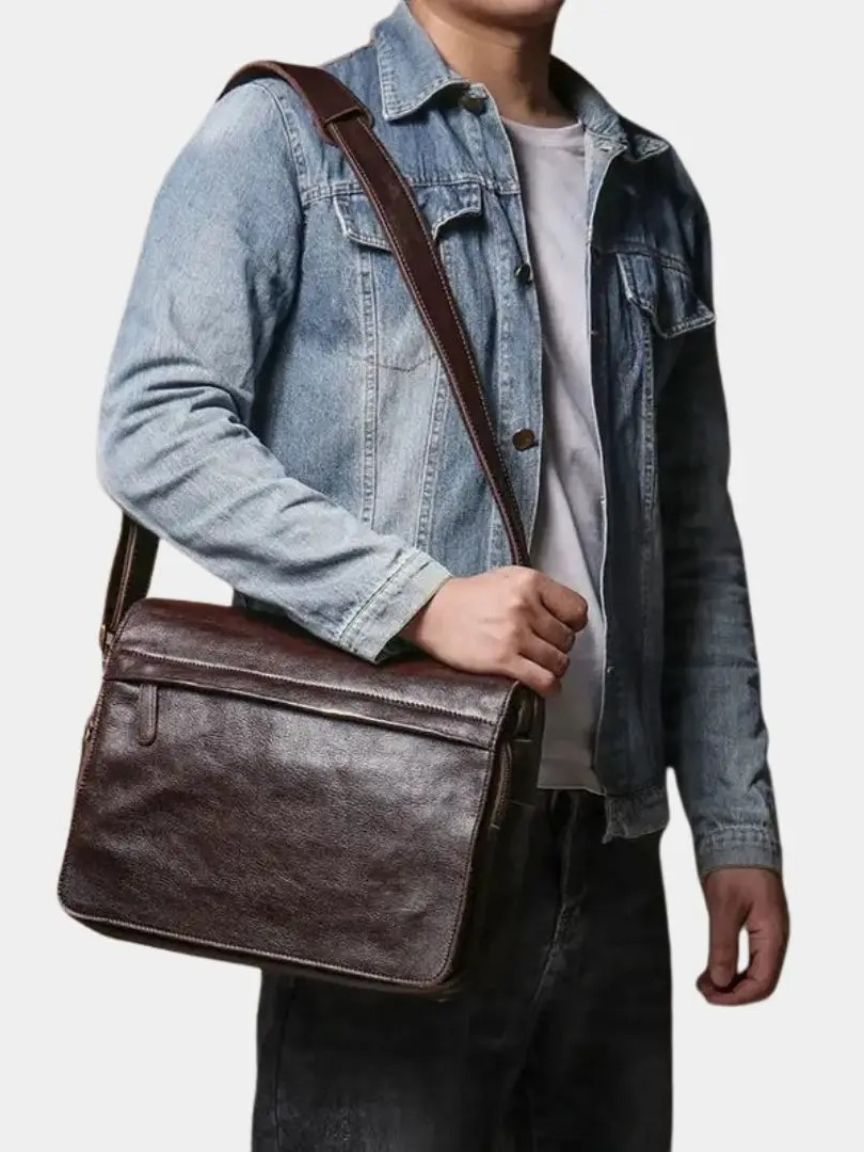 Lasse™ | Klassisk Messenger-taske