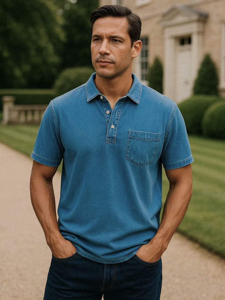 Lauge™ | Bethlehem Blues Polo