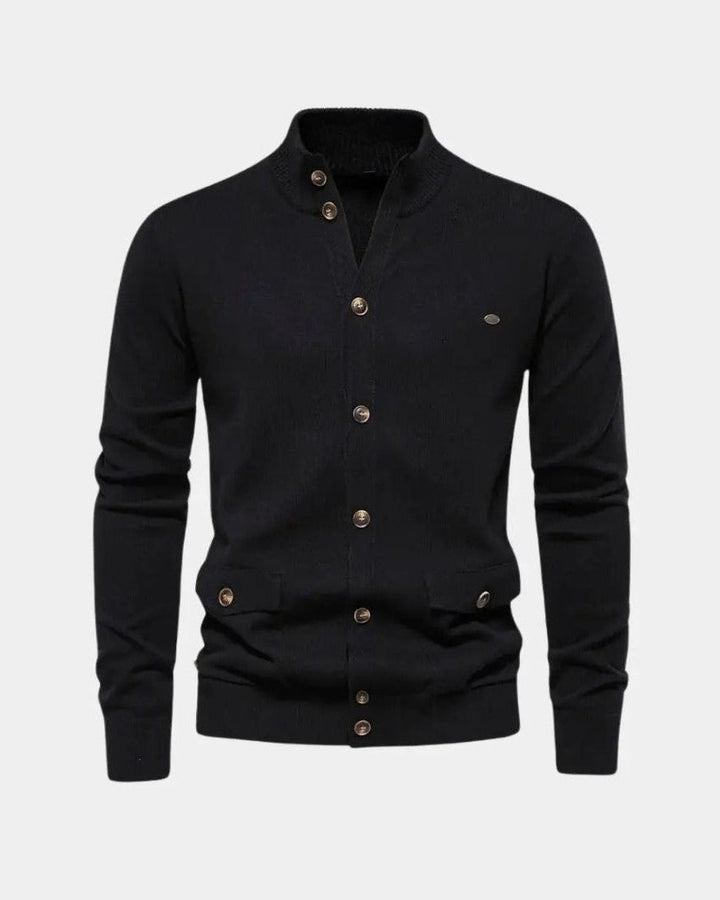 Mads™ | Strikket Bomuldstrøje