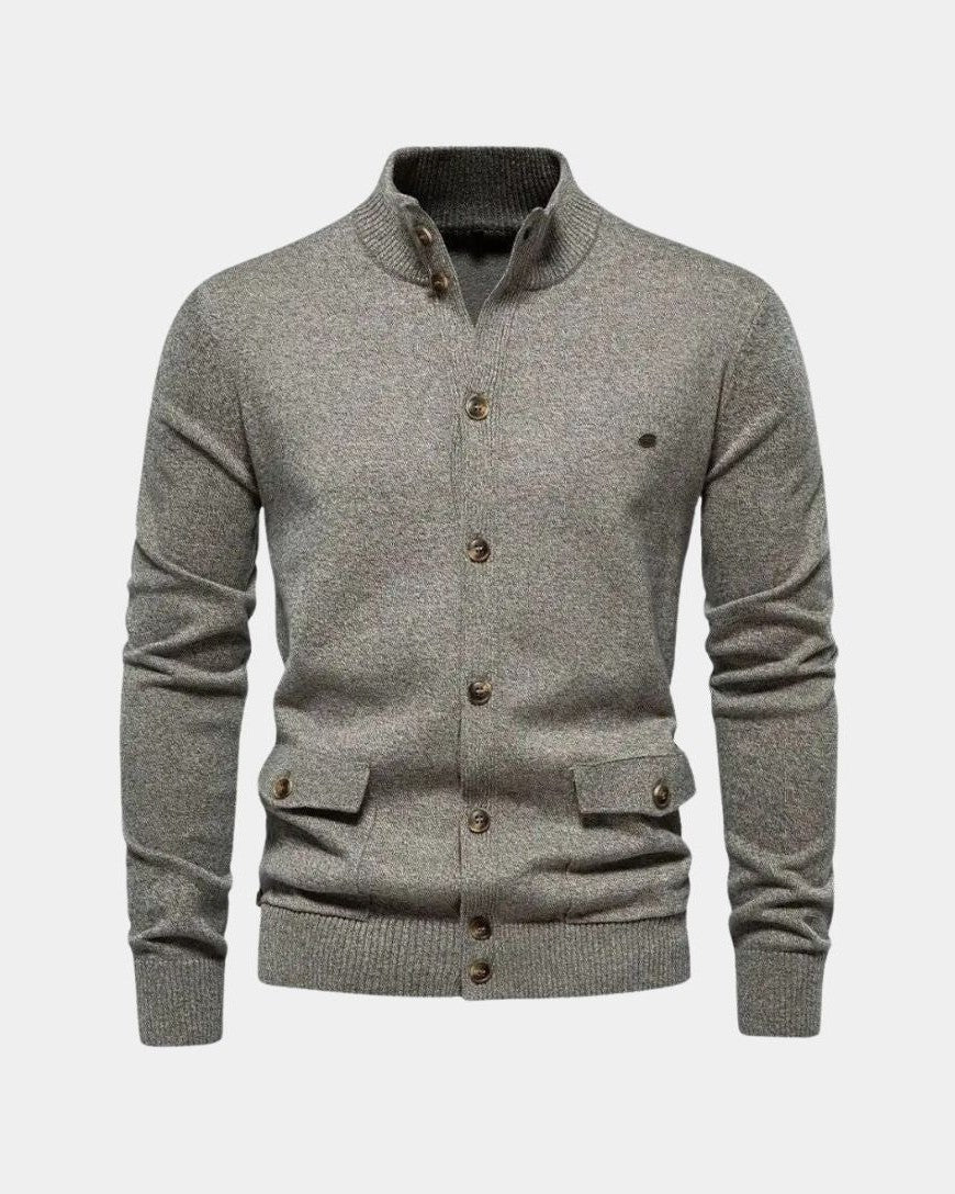 Mads™ | Strikket Bomuldstrøje