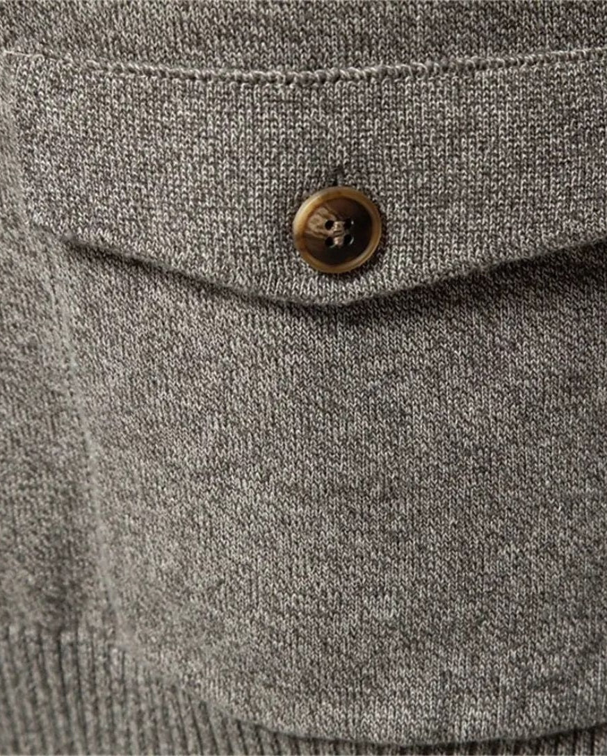 Mads™ | Strikket Bomuldstrøje