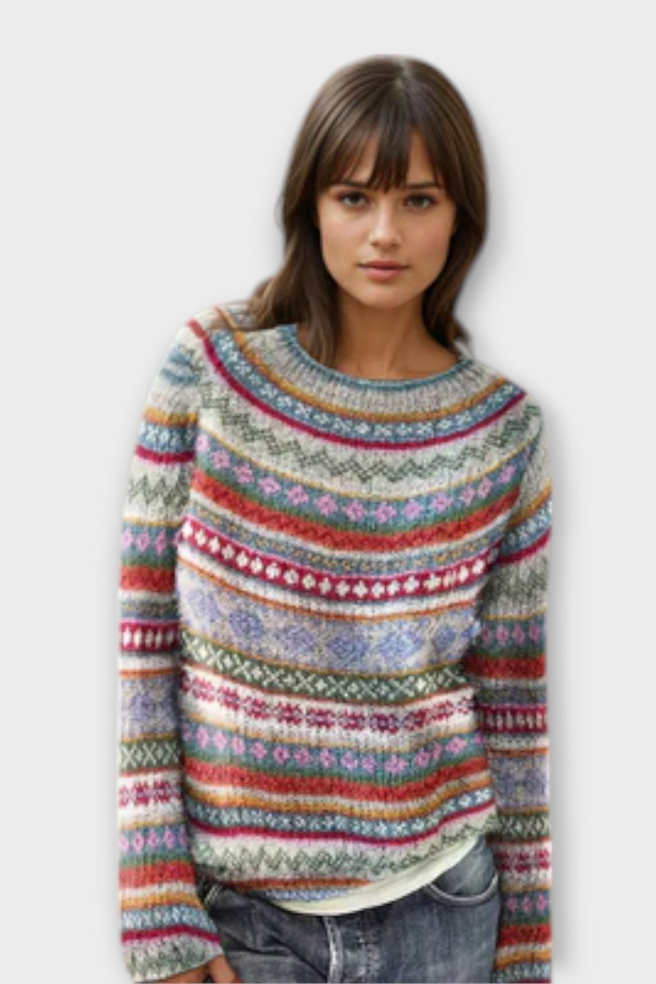 Malene | Retro sweater