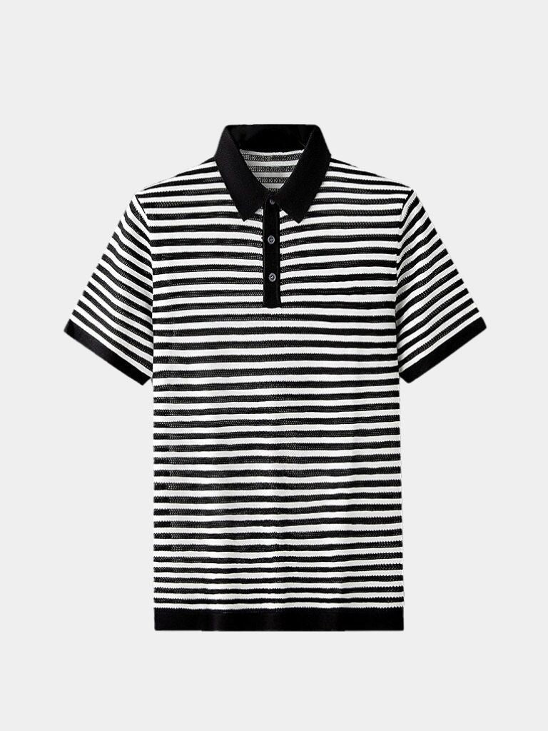 Malthe™ | Klassisk stribet polo