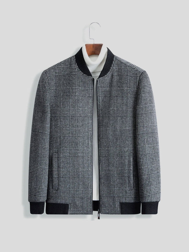 Malthe™ | Stilfuld læderjakke