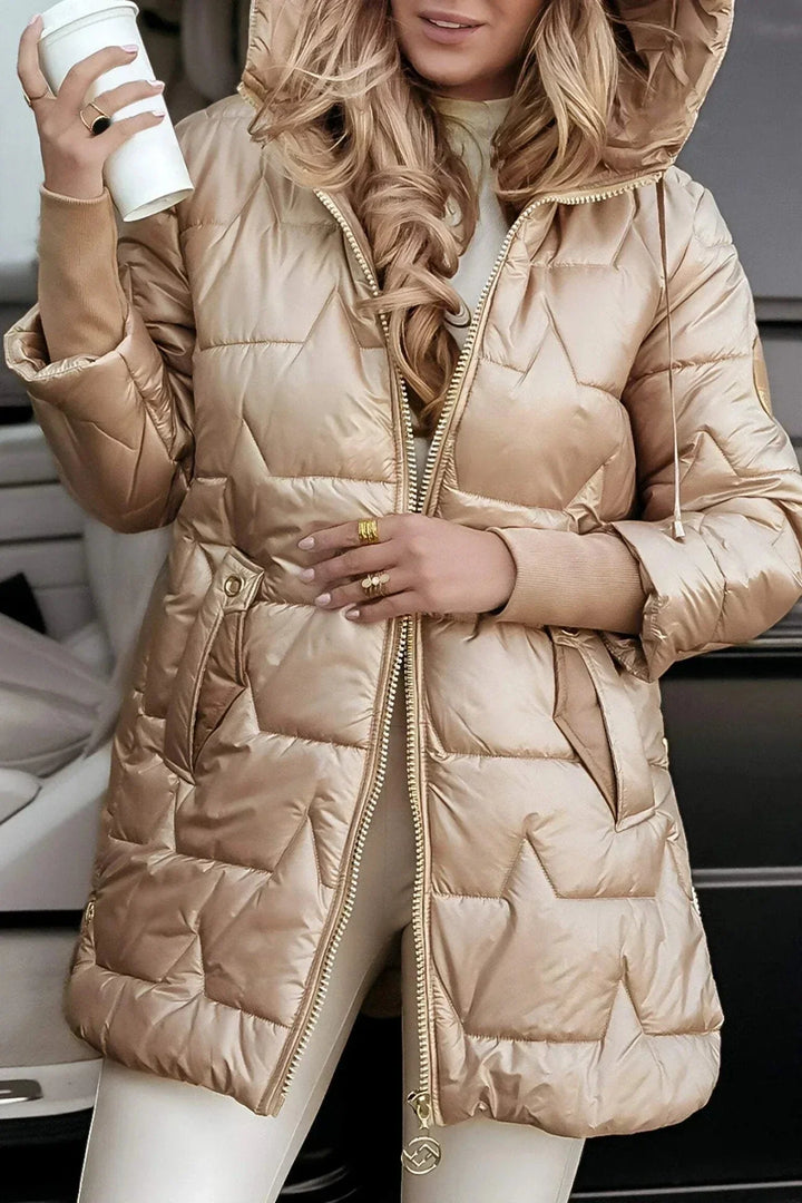 Marcella™ | Elegant føndingsjakke med hætte