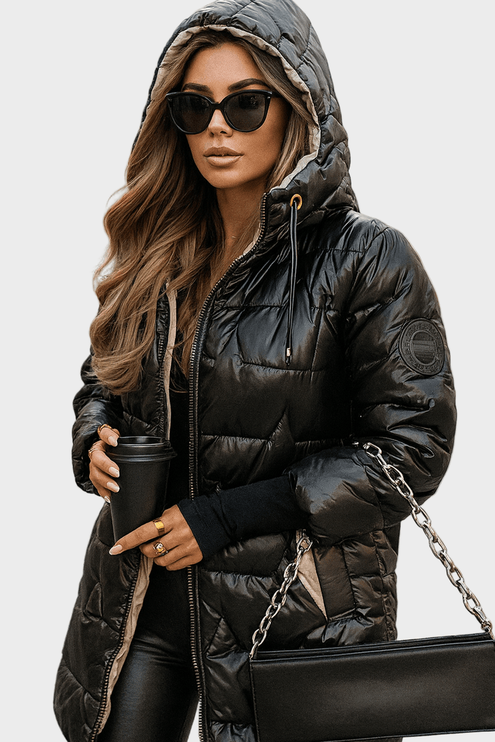 Marcella™ | Elegant føndingsjakke med hætte