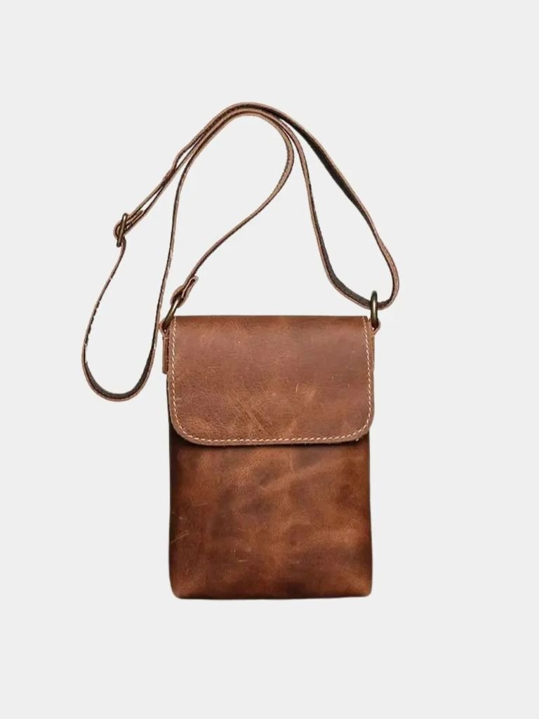 Mikkel™ | Mini Skuldertaske i Læder