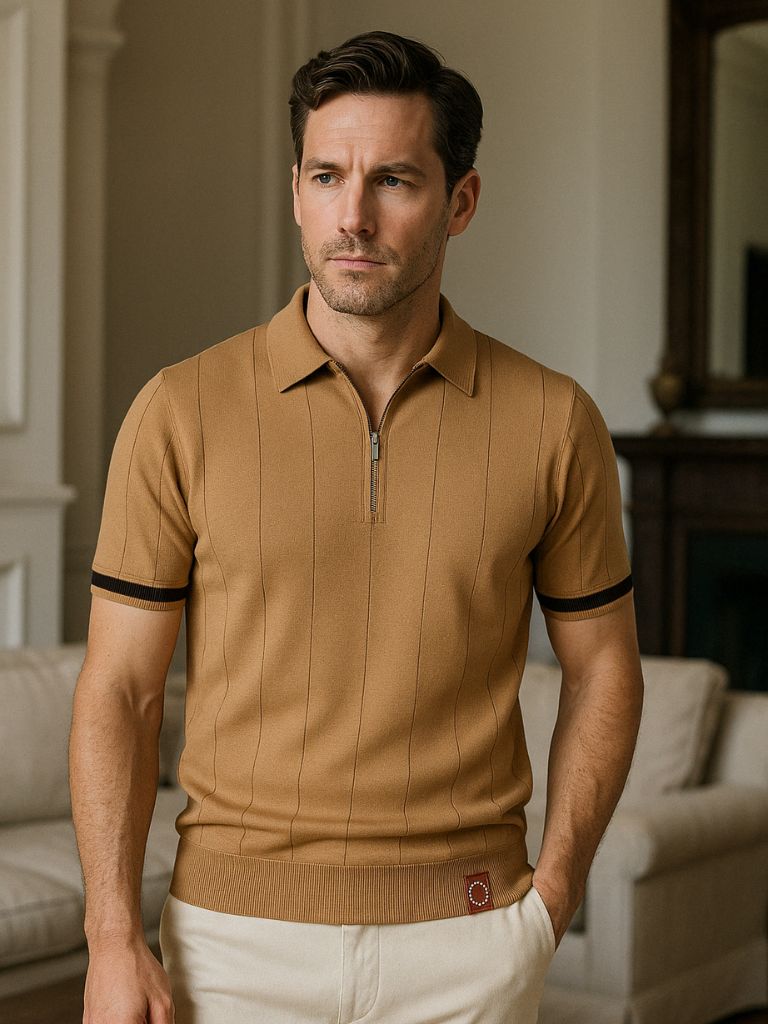 Mikkel™ | Royal Zip Polo