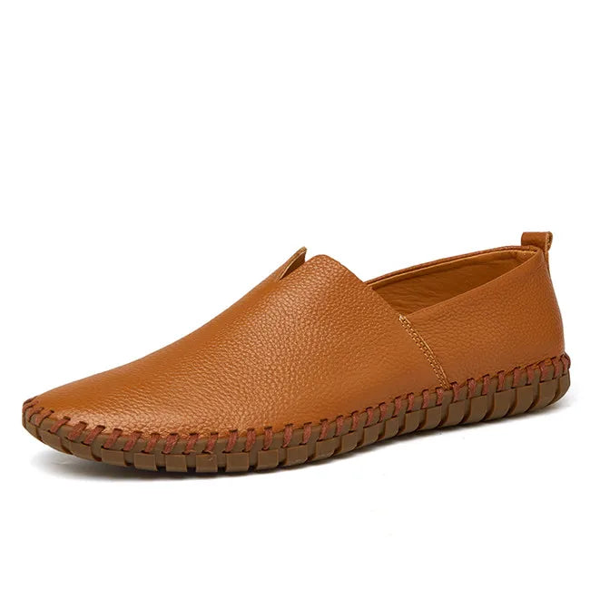 Mykonos læderloafers