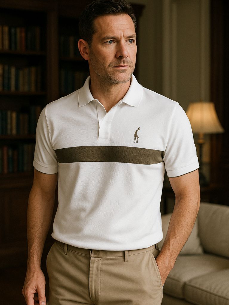 Niels™ | Savanna Stribet Polo