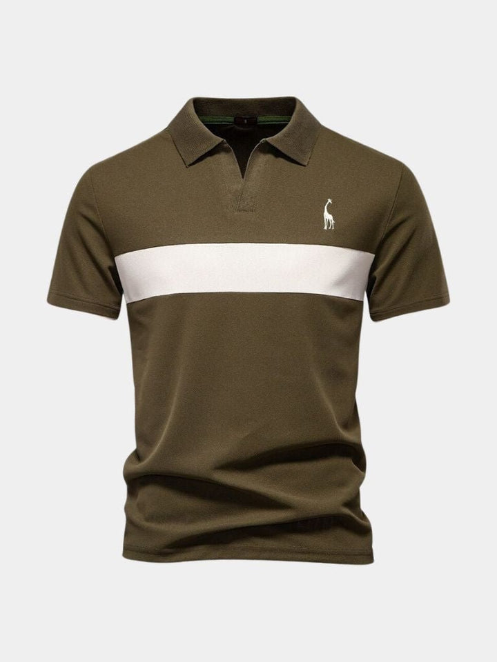 Niels™ | Savanna Stribet Polo