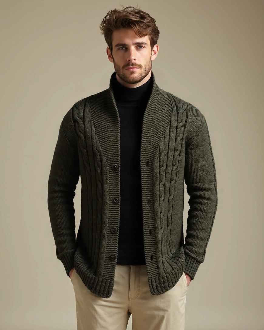 Noah™ | Elegant cardigan til Mænd