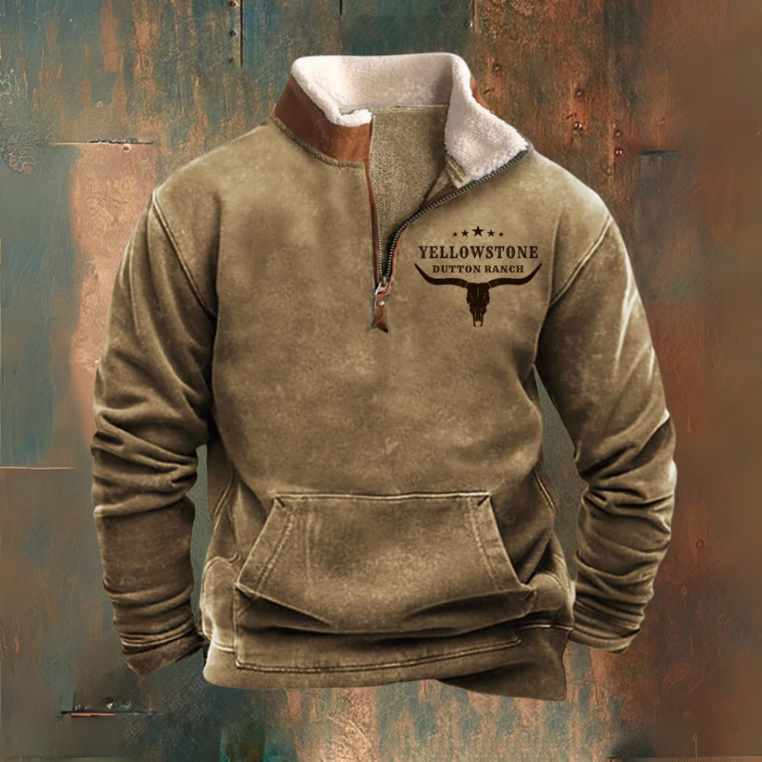 Noam™ | Komfortabel fleece med halv lynlås