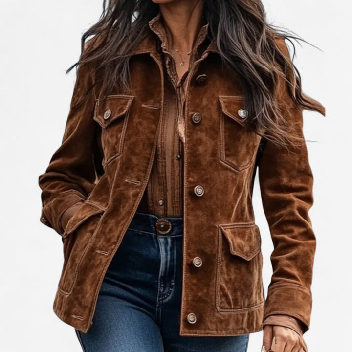 Magalie™ Vest i bohemestil