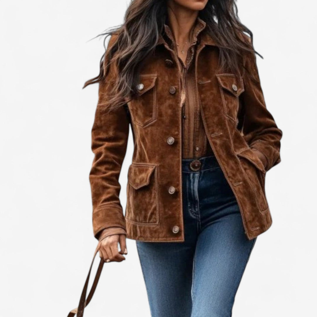 Magalie™ Vest i bohemestil