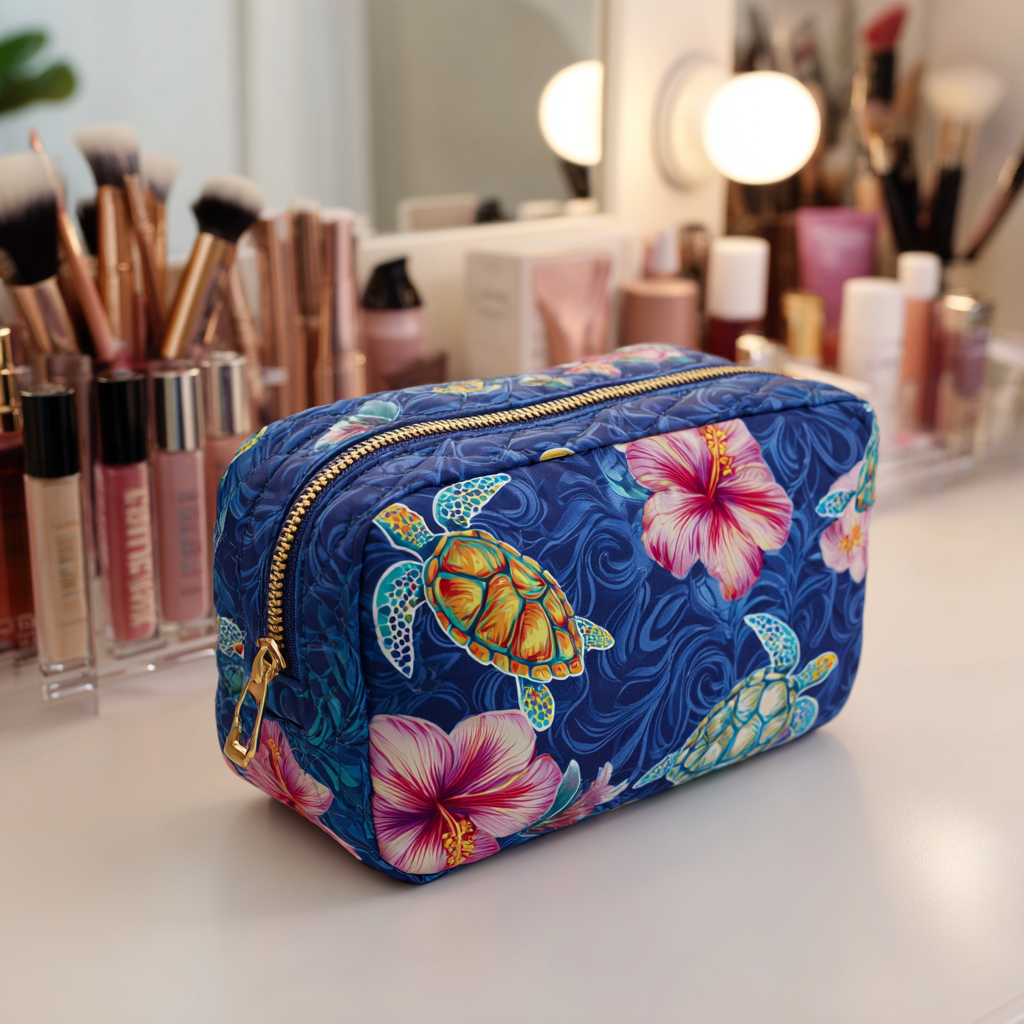 Makeuptaske "Havskildpadde"