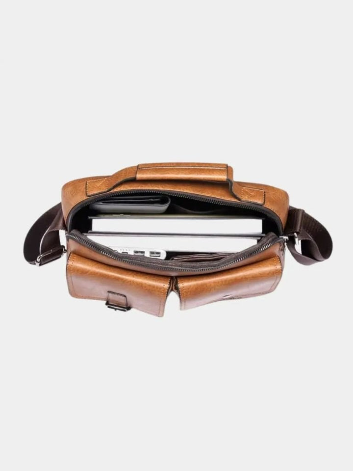 Oliver™ | Retro Firkantet Skuldertaske