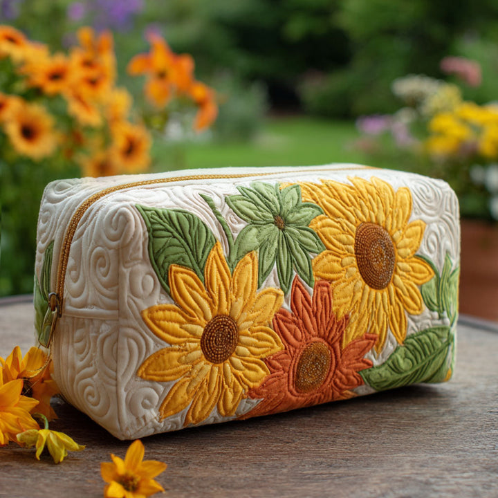 Makeuptaske "Solsikker"