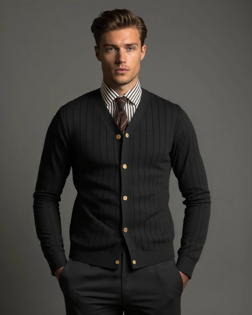 Peter™ | Strikcardigan