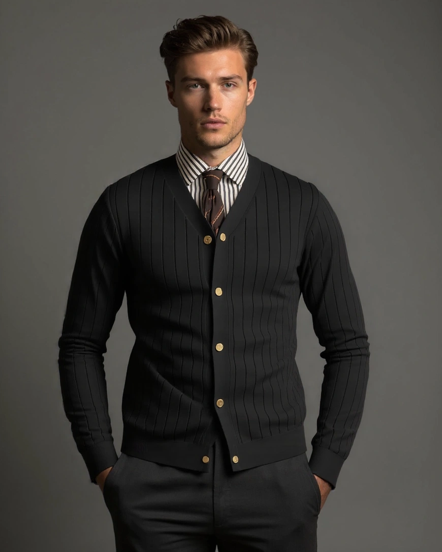 Peter™ | Strikcardigan