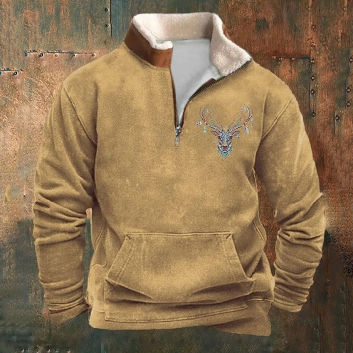 Pierre™ | Stilfuld zip-trøje