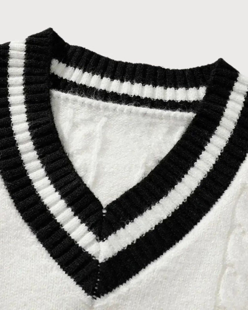 Poul™ | V-udskæring Strik