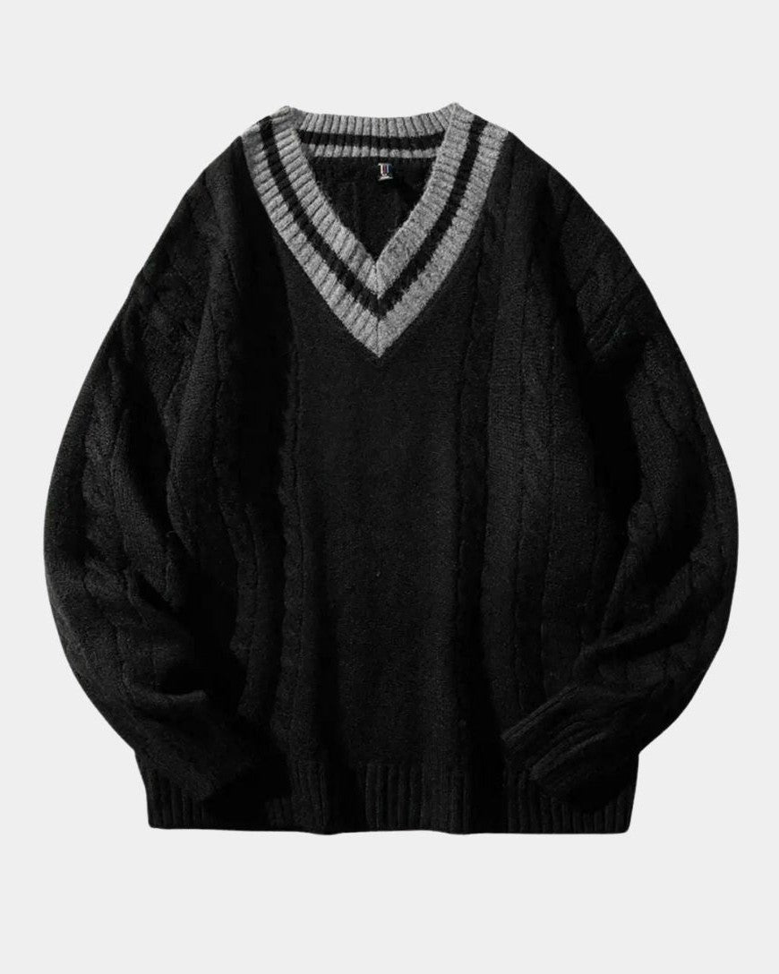 Poul™ | V-udskæring Strik