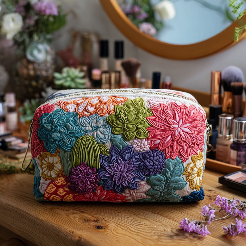 Makeuptaske "Sommerbuket"