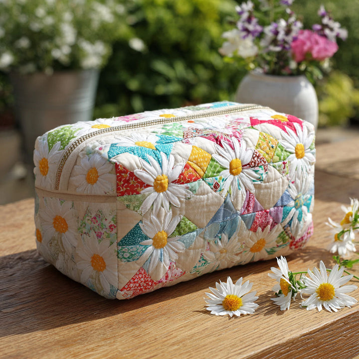 Makeuptaske "Margeritmark"