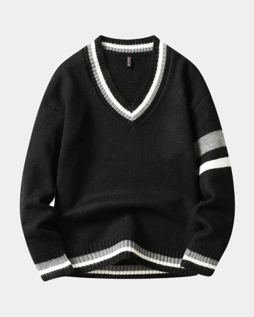 Rasmus™ | Pullover med V-hals