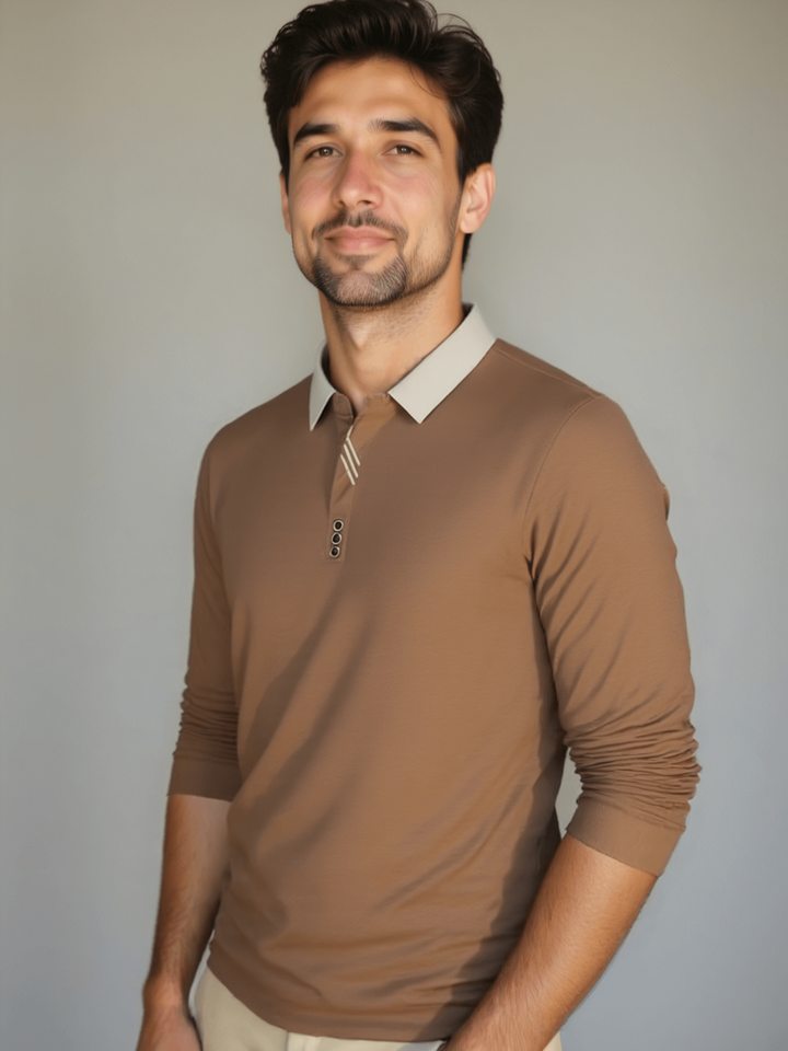 René™ | Elegant Langærmet Polo